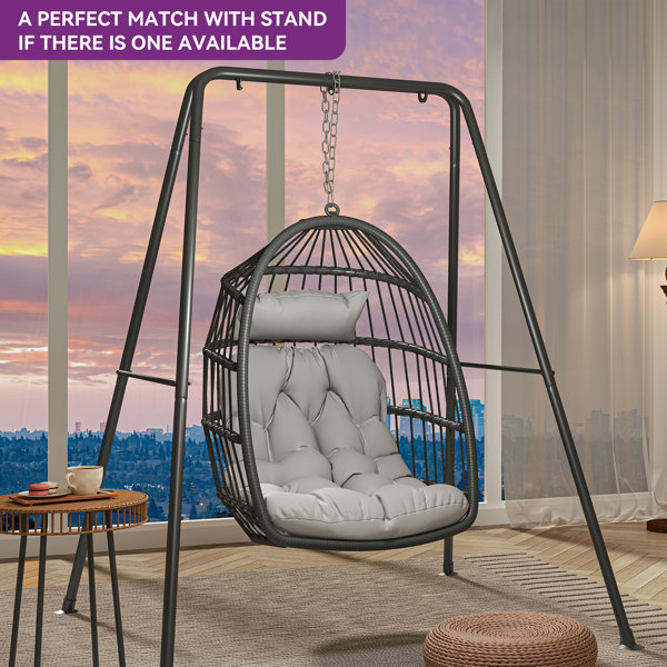 Langley Street Breeonna Swing Chair (Stand Not Included) & Reviews